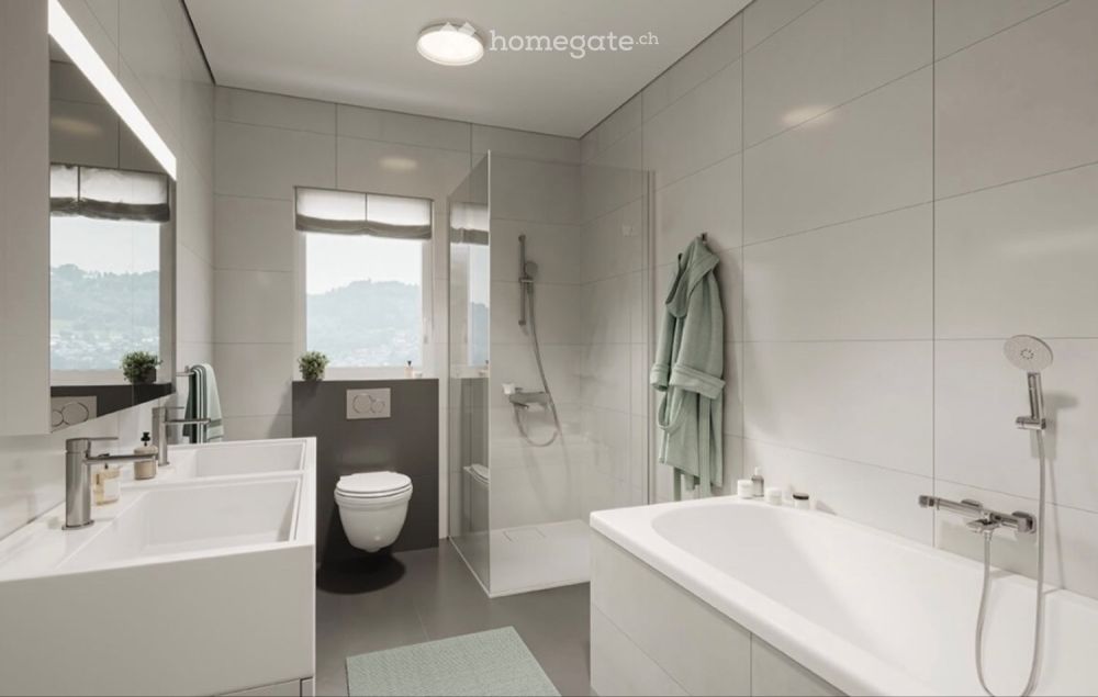 Neubauwohnung mit Ausblick auf die Alpen - Bild 2