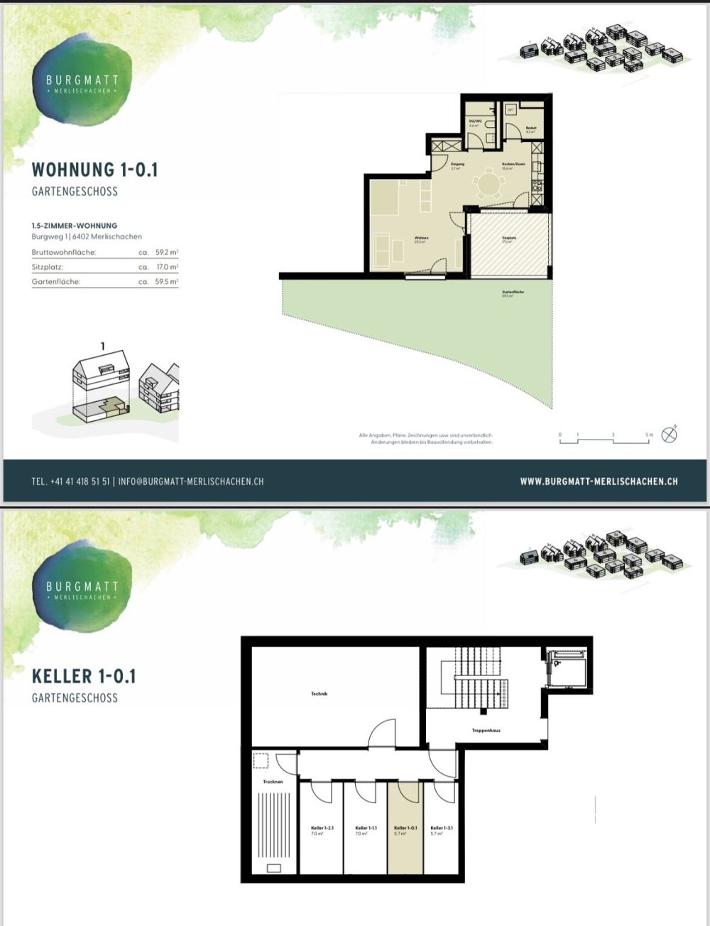 Erstvermietung 1.5-Zimmerwohnung mit Garten - Bild 4
