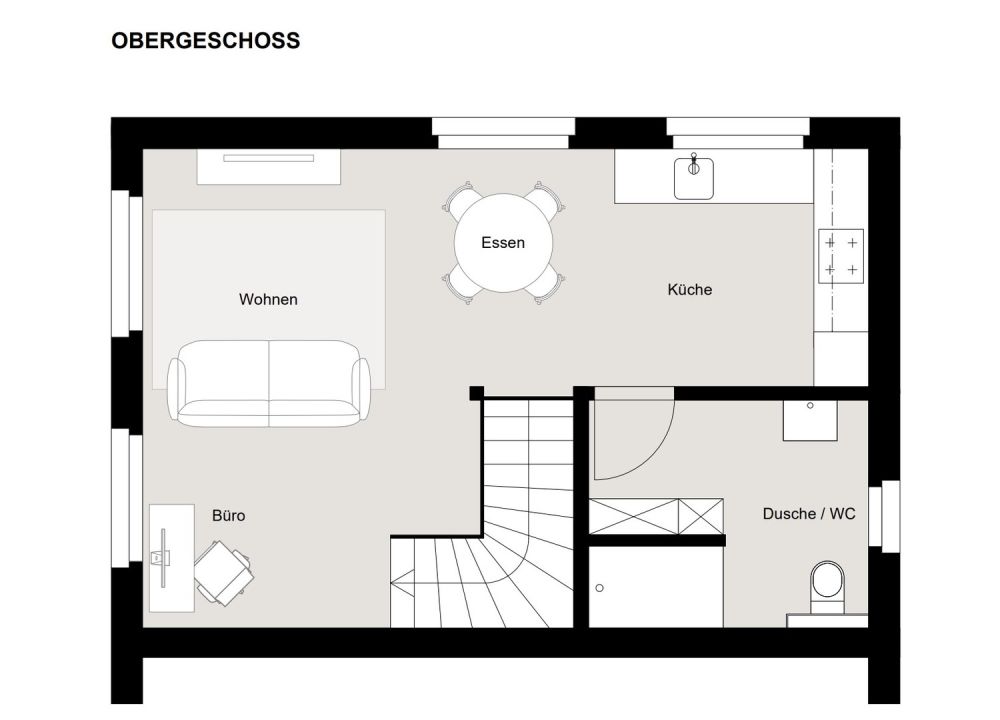 Einliegerwohnung - OG