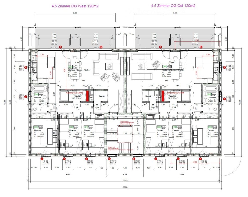 Erstvermietung: 4.5-Zimmerwohnung 120m2 EG und OG - Bild 10