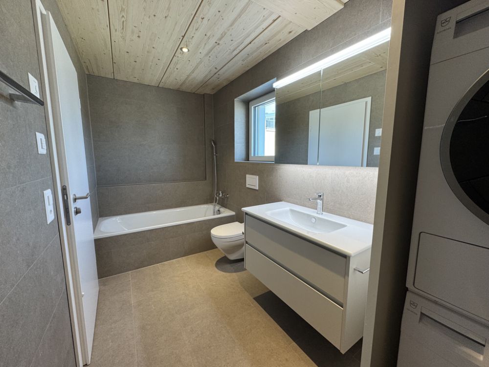 Heimelige Neubauwohnung - Bad/WC