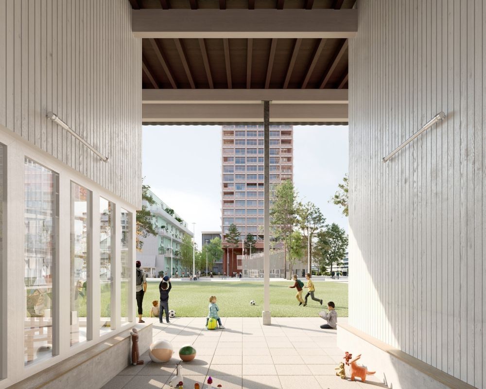 MIETEN OHNE KAUTION - Wohnen mit Weitblick im 17. Stock - Visualisierung Aussenansicht