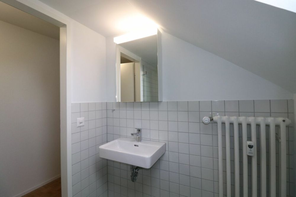 Erstvermietung nach Teilsanierung - moderne 2 1/2-Zimmer-Dachwohnung in Nähe Wenkenpark - Bild 8