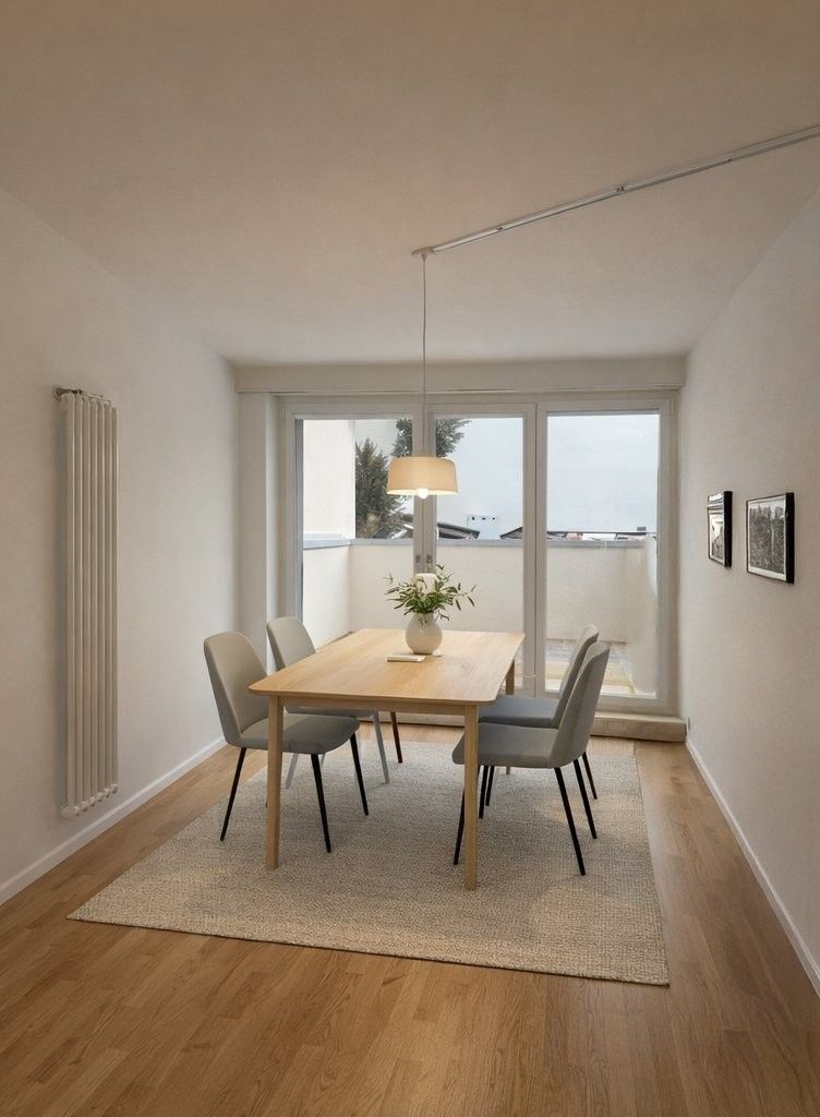 Erstvermietung nach Kernsanierung - 2.5 Zimmer-Wohnung in Riehen - Wohnung_02_Top3_Esszimmer.png