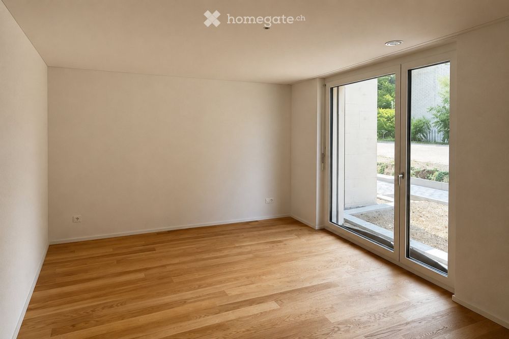 2.5-Zimmer-Gartenwohnung im Neubau mit 42 m² Privatgarten - Bild 1