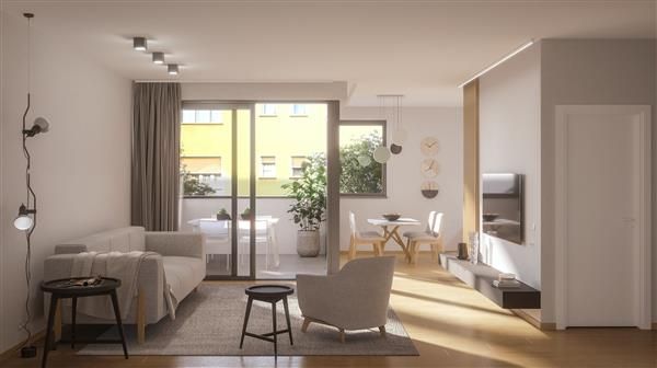 Lugano: Appartamento arredato  2.5 locali - Soggiorno