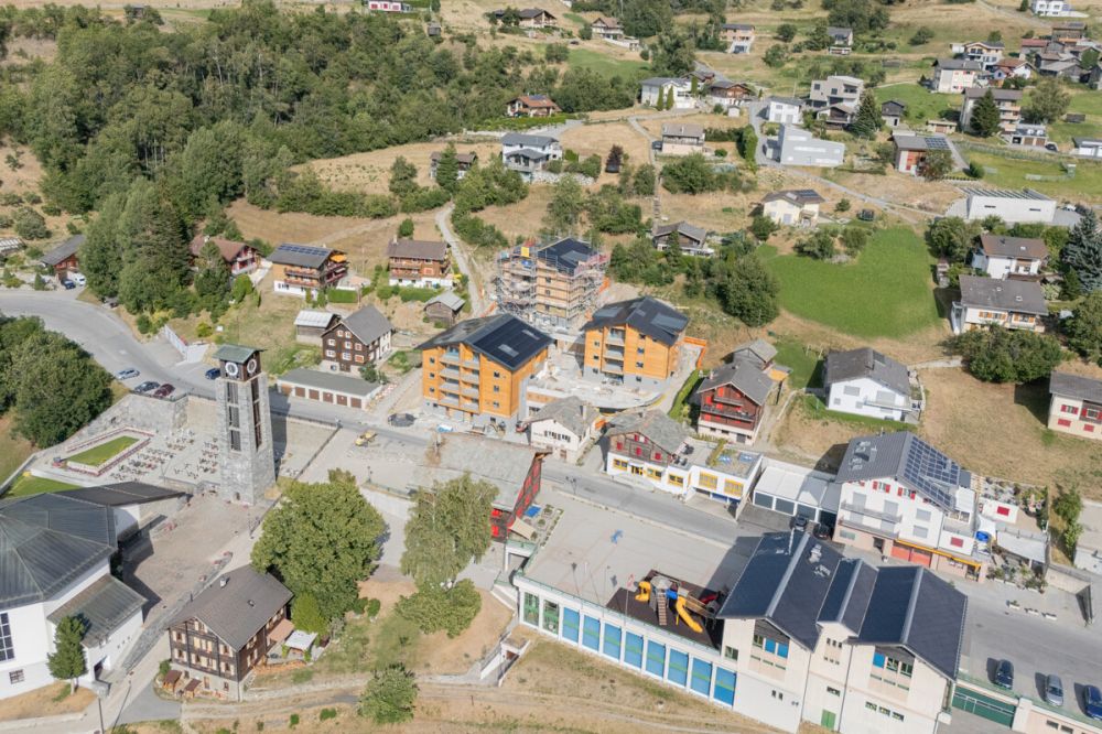 1.5-Zimmerwohnung zur Miete (Erstbezug): Neubau Hasol in Bürchen - Bild 2