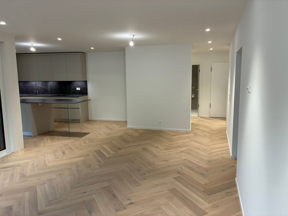 Appartement de standing neuf de 6 pièces avec loggia et parkings intérieurs à Vandœuvres - Bild 1