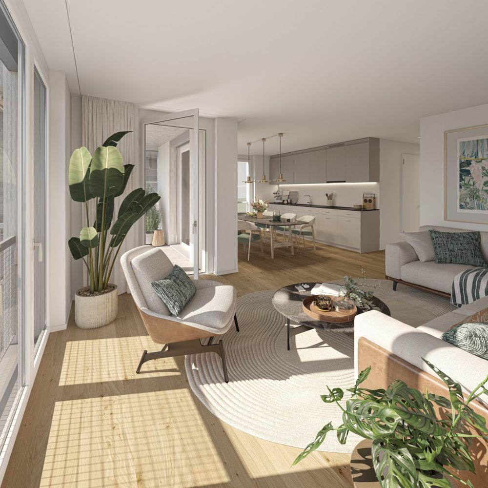 Moderne 3.5 Zimmer-Wohnungen im neuen Flawa-Areal - Bild 2
