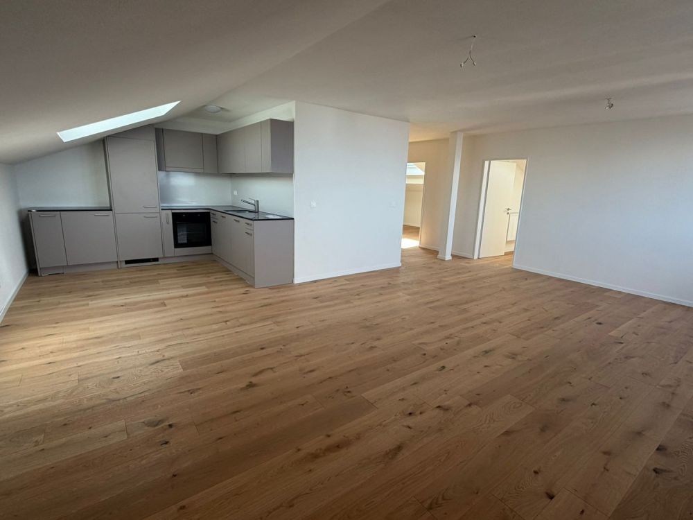 Erstbezug in Rorschach an ausgezeichneter Hanglage - Wohnzimmer