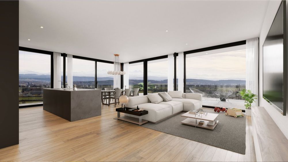 Exklusive Attikawohnung mit Panorama – Architektur & Lifestyle vereint im Belvedere Egerkingen - Bild 5