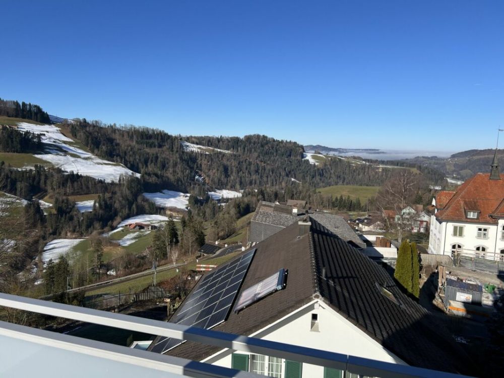 Grosse Dachwohnung mit traumhafter Aussicht - Bild 1