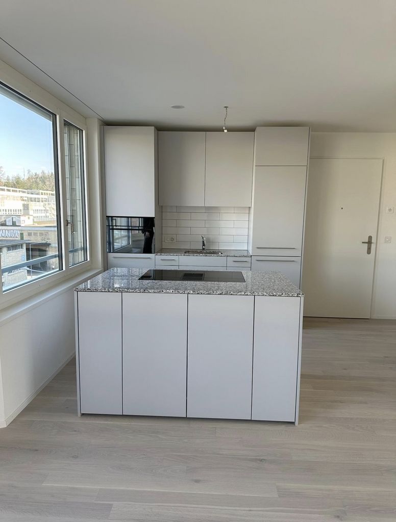 Familienwohnung in der belebten Liegenschaft "ZHIL Manegg" - Küche