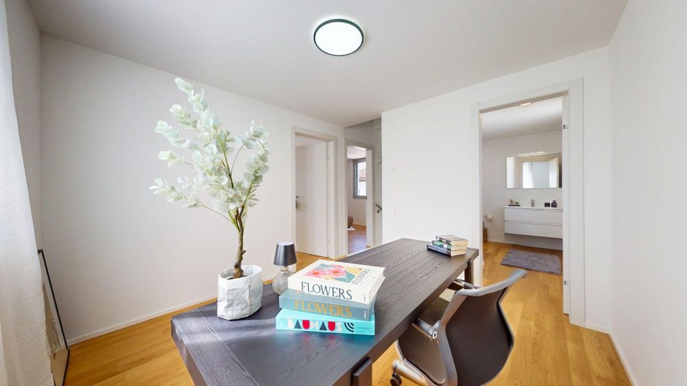 Roveredo, neue unabhängige Einfamilien- und Zweifamilienhäuser mit 5 Räumen und Garten - Bild 6
