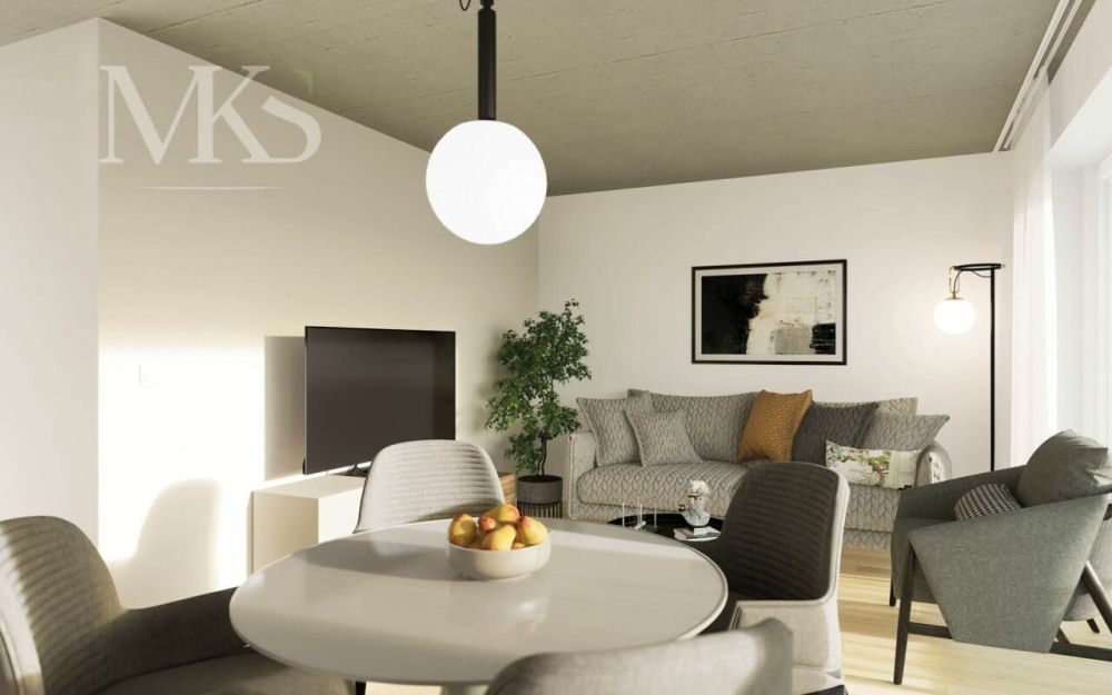 Attraktive 2.5 Zimmer Erdgeschoss Wohnung in Visp - Grosszügiges Raumkonzept
