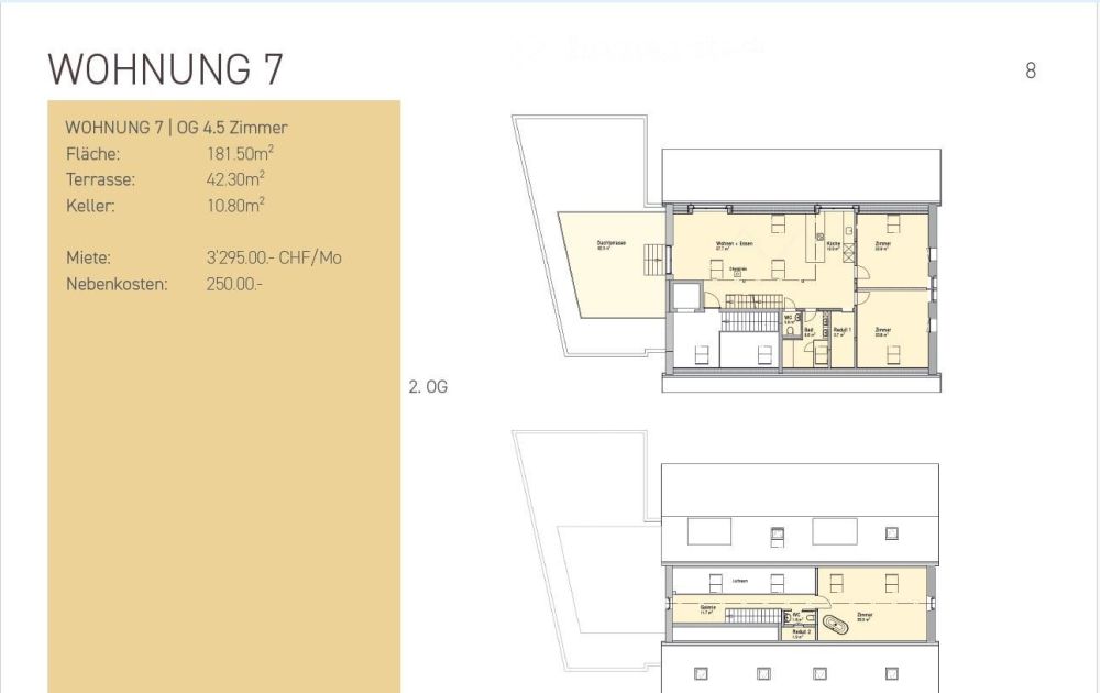 Moderne 4.5-Zimmer-Duplex-Wohnung mit Dachterrasse in Münchwilen AG - Bild 7