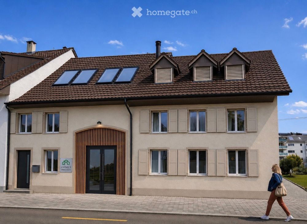 Exklusive 3.5-Zimmer-Wohnung mit Privatgarten – Erstbezug nach Totalsanierung - Bild 1