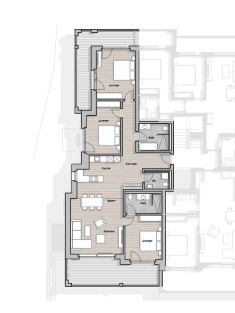 Moderne 4.5-Zimmer-Wohnung im Herzen von Zermatt - Bild 3