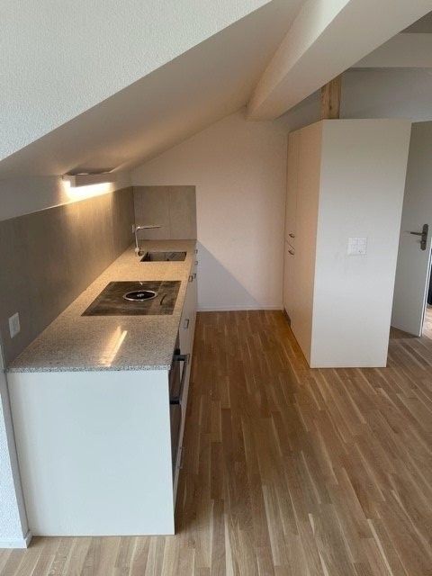 Heimelige Dachwohnung sucht Single! - Küchepg