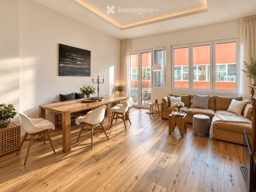 Helle, frisch renovierte Wohnung in Bülach – zentral, ruhig und modern - Bild 2