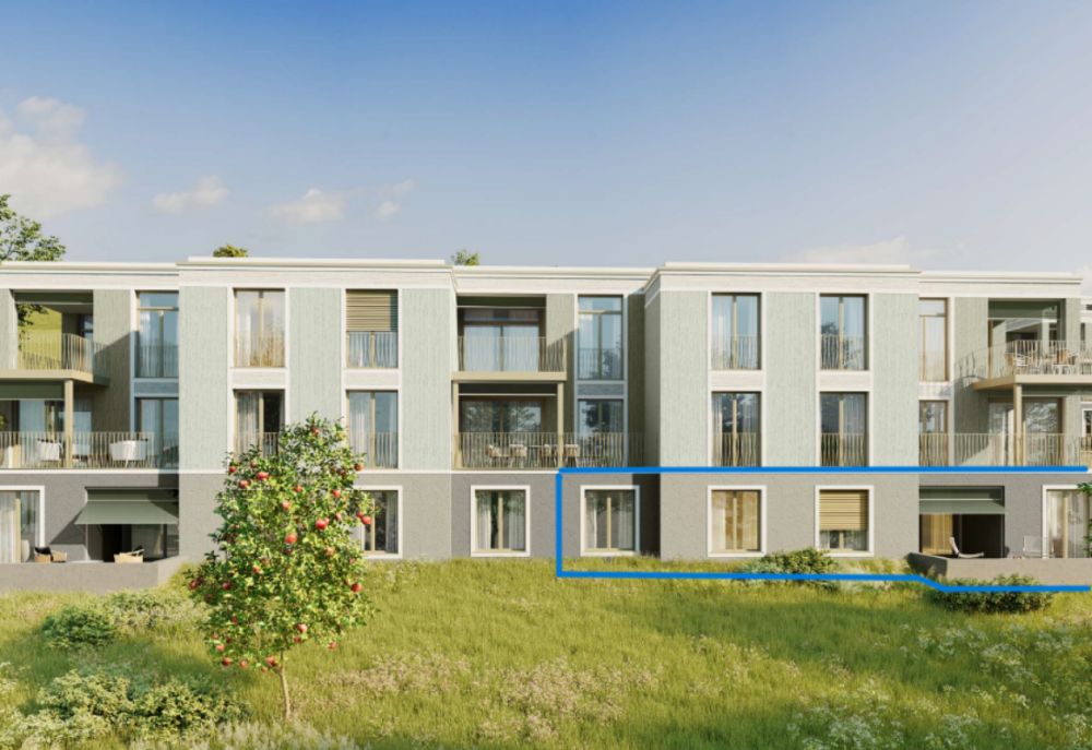 Einzigartige 4.5 Zimmer Gartenwohnung - Aussenansicht Gebäude