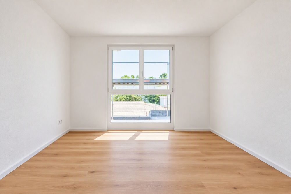attraktive und grosszügige 4.5-Zimmer Neubauwohnungen zu vermieten - Schlafzimmer - KI generiert
