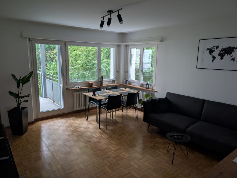 Ruhige 3-Zimmerwohnung in Stadtnähe mit Balkon und Gartenzugang - Bild 1