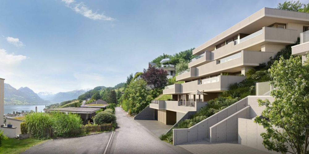 Neubau Terrassenwohnungen mit See- und Bergsicht - Bild 3