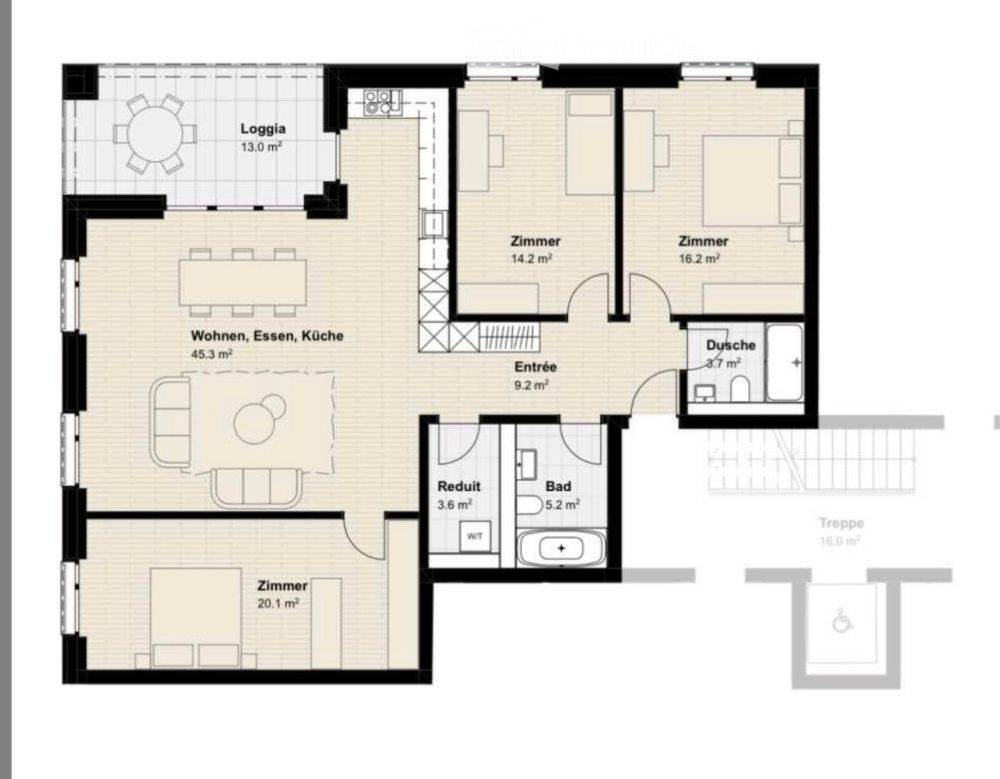 4.5-Zimmer-Neubauwohnung im «Haus Sternen» – Erstbezug ab 1. Dezember 2026 6467 Schattdorf - Bild 1