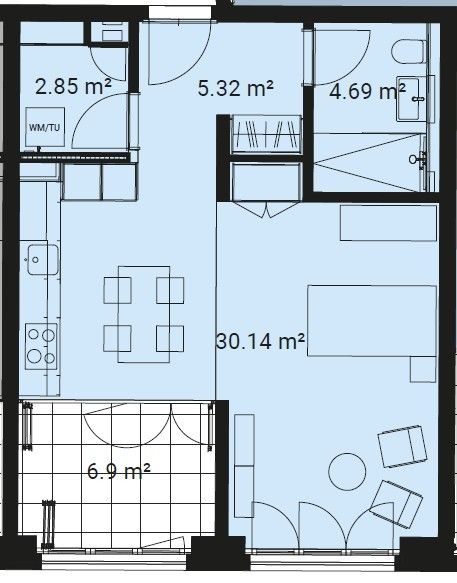 Innovation, Komfort und Weitsicht - Nachmieter für Single Wohnung gesucht - Bild 8