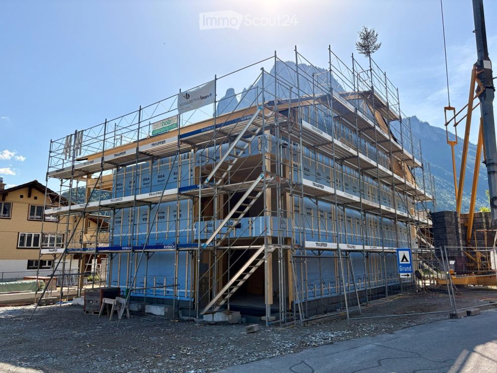 Altersgerechtes Wohnen in Innertkirchen: 2.5-Zimmer-Neubauwohnung im Erdgeschoss mit Gartensitzplatz - Bild 4