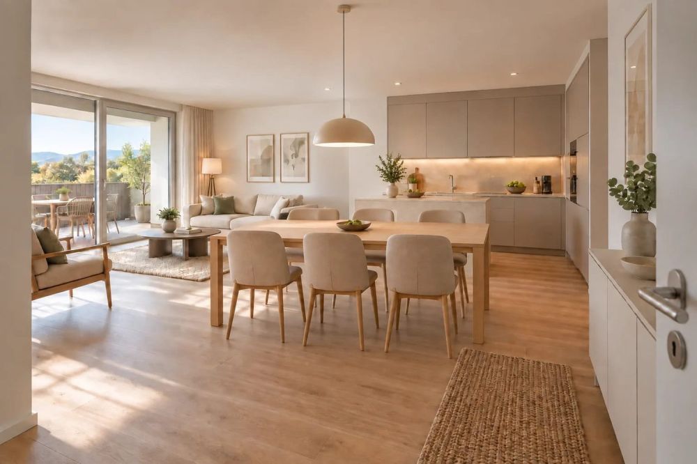 Erstvermietung Talberg-Park: 3.5-Zimmer-Wohnung mit Balkon (B15, 3. OG) - Bild 1