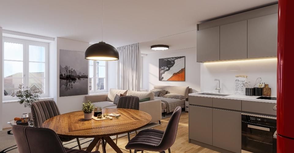 Ihr neues Zuhause in der historischen Altstadt von Laufenburg! - Appartement 2.5 pièces - image - 3