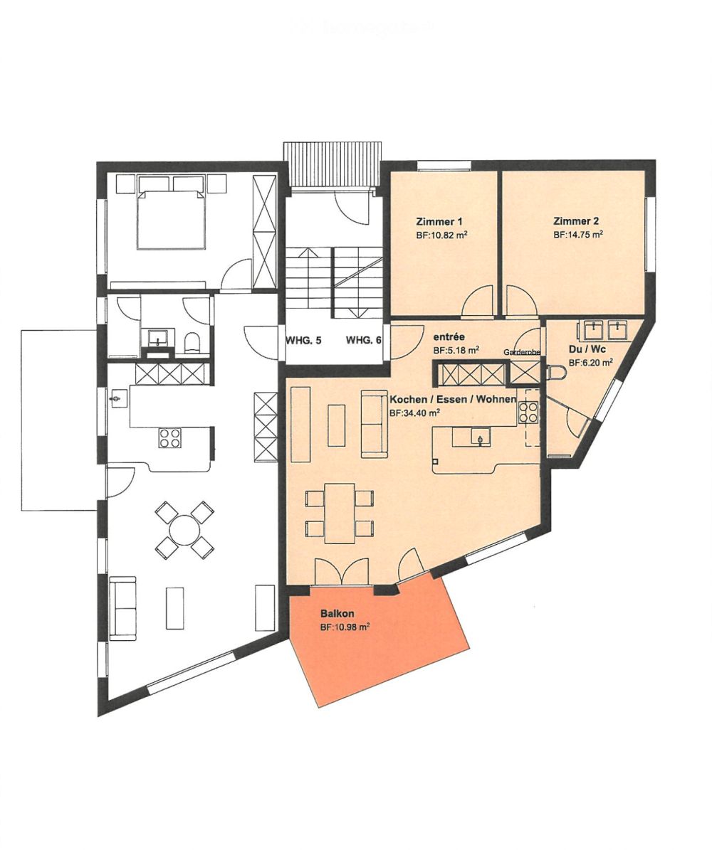 Stilvoll wohnen in Bassersdorf – hochwertige 3½-Zimmer-Wohnung mit Balkon - Bild 8