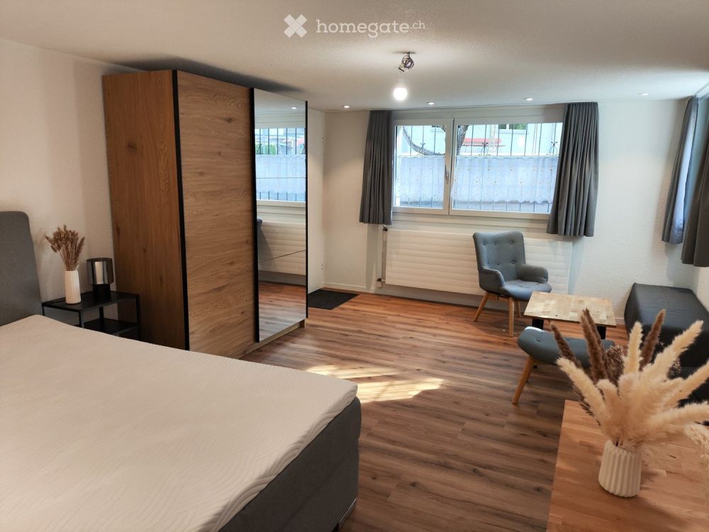 Modernes, vollmöbliertes Studio (38 m²) in Schattdorf - Bild 1