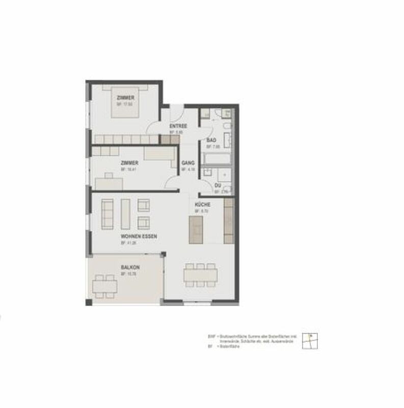Erstvermietung 109m2: 3.5-Zimmerwohnungen inkl. Kellerabteil - Bild 6