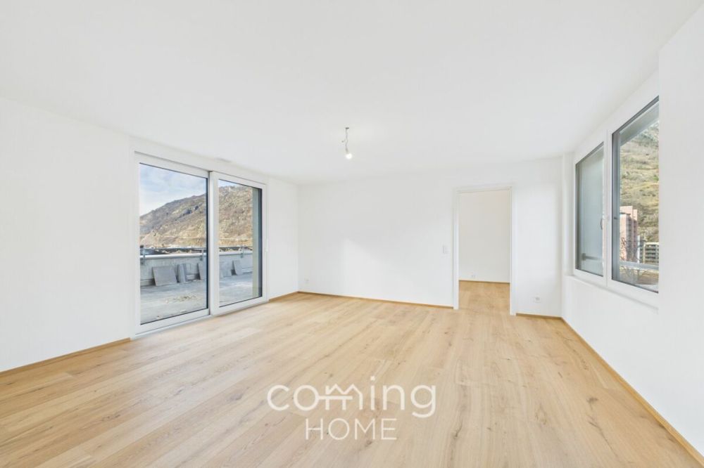 Zentral gelegene 2.5-Zimmer-Attikawohnung in Brig-Glis mit freier Aussicht - Bild 5