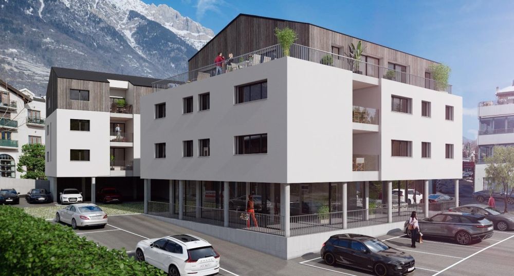 Magnifique appartement en attique de 3 pièces avec balcon à Fully - Bild 1