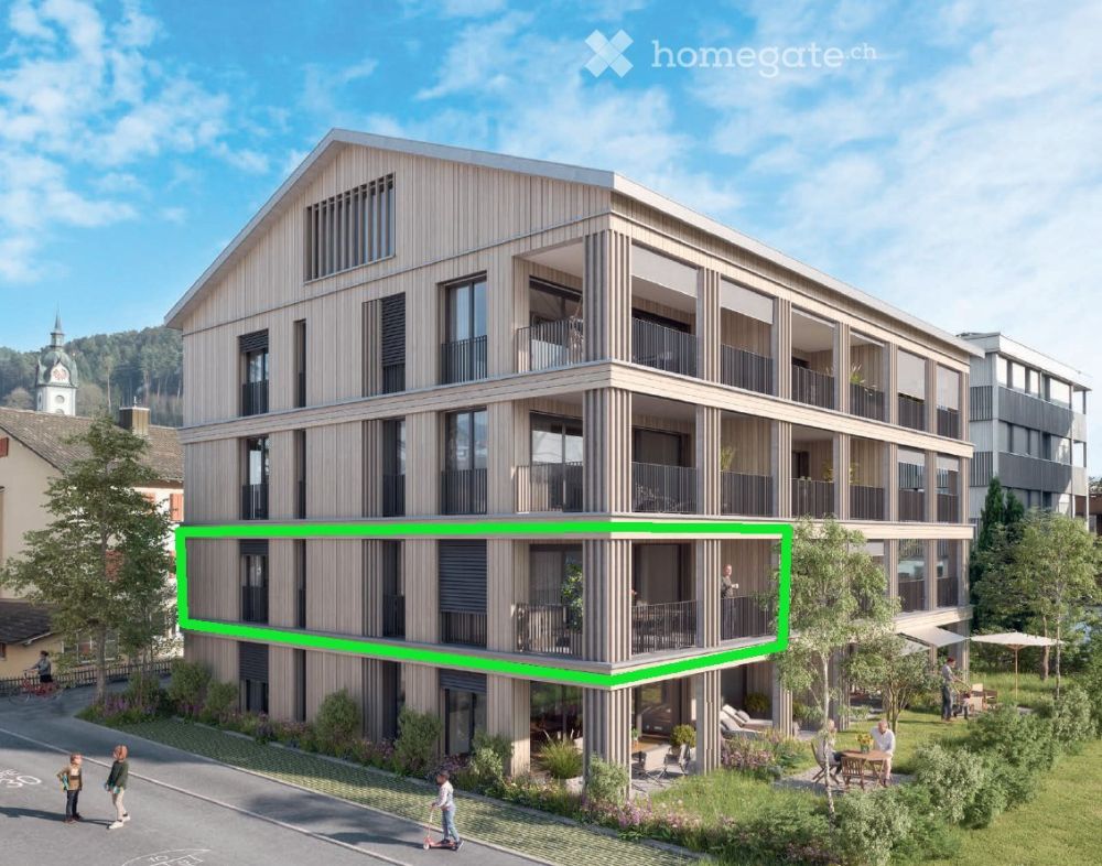 Moderne 3.5-Zimmerwohnung im Gartenweg 1 Dagmersellen - Bild 1
