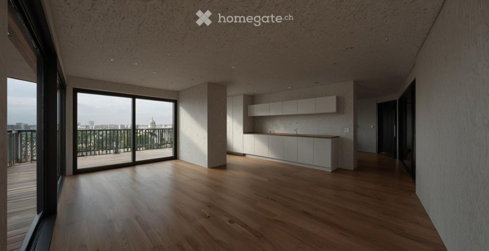 Moderne 2.5-Zimmer-Attikawohnung mit grosser Terrasse & viel Privatsphäre - Bild 3