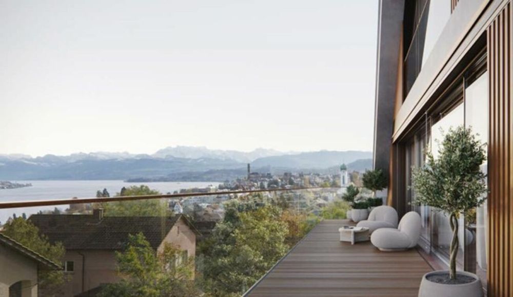 Privilegiert wohnen am Zürichsee mit: 5.5-Zimmer-Residenz mit Privatpool, Garten, See-und Bergsicht - Bild 1