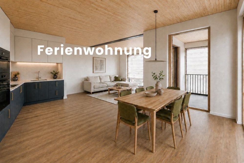 4.5-Zimmer-Ferienwohnung in Davos - Küche / Wohnzimmer