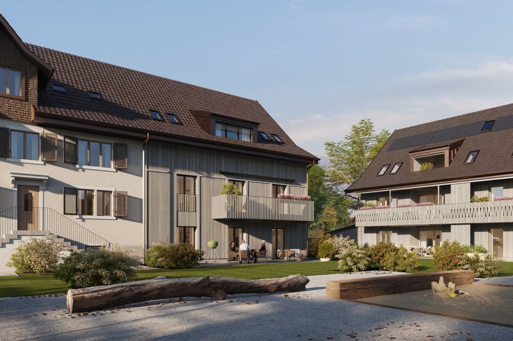 Erstbezug: Moderne 3.5-Zimmer-Neubauwohnung mit 16 m² Balkon, 2 Nasszellen & Hochbeet - Bild 4