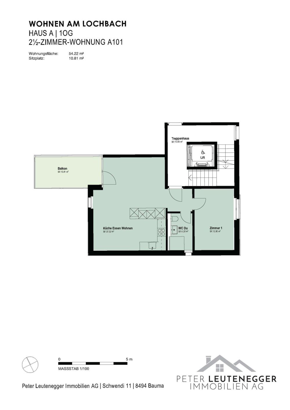 Erstvermietung - Attraktive 2.5 Zimmer-Neubauwohnungen an ruhiger Lage - Bild 8
