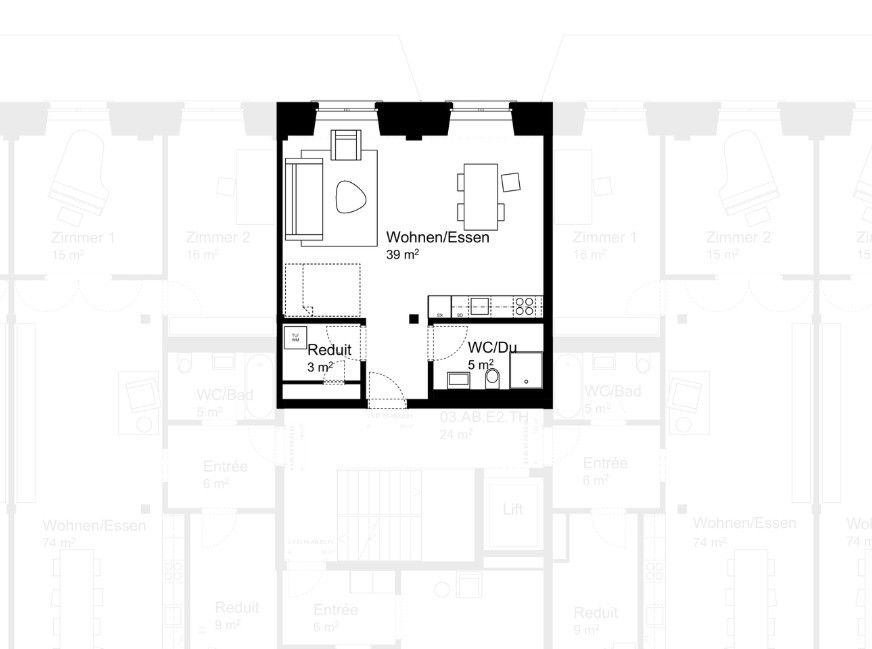 Erstvermietung - Moderne Wohnung mit industriellem Charme - Bild 2