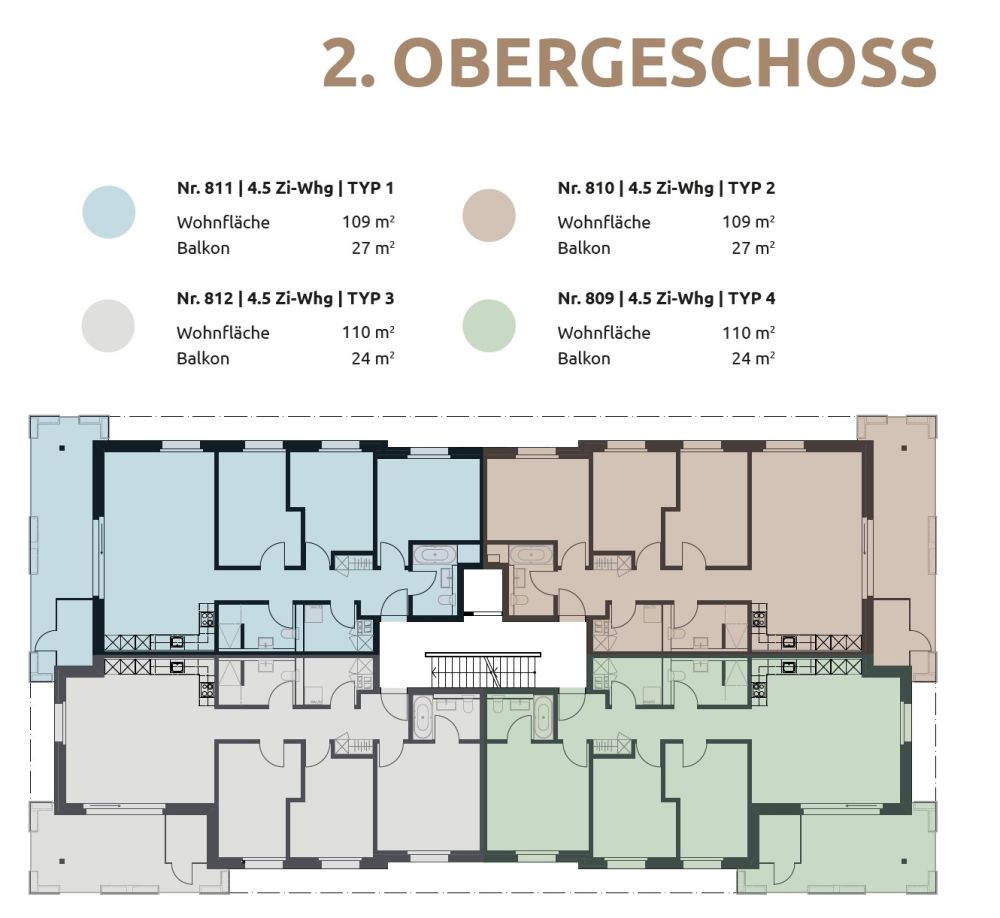 letzte Wohnung - Modernes Familienwohnen in Arbon – Neubauprojekt «Fallentürli» - Bild 10