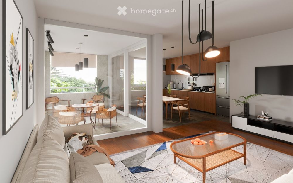 Moderno appartamento di 6 locali con vista castelli a Bellinzona - Bild 1