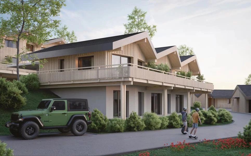Chalets im modernen Stil in Mollens Promotion Les Martelles - Bild 1