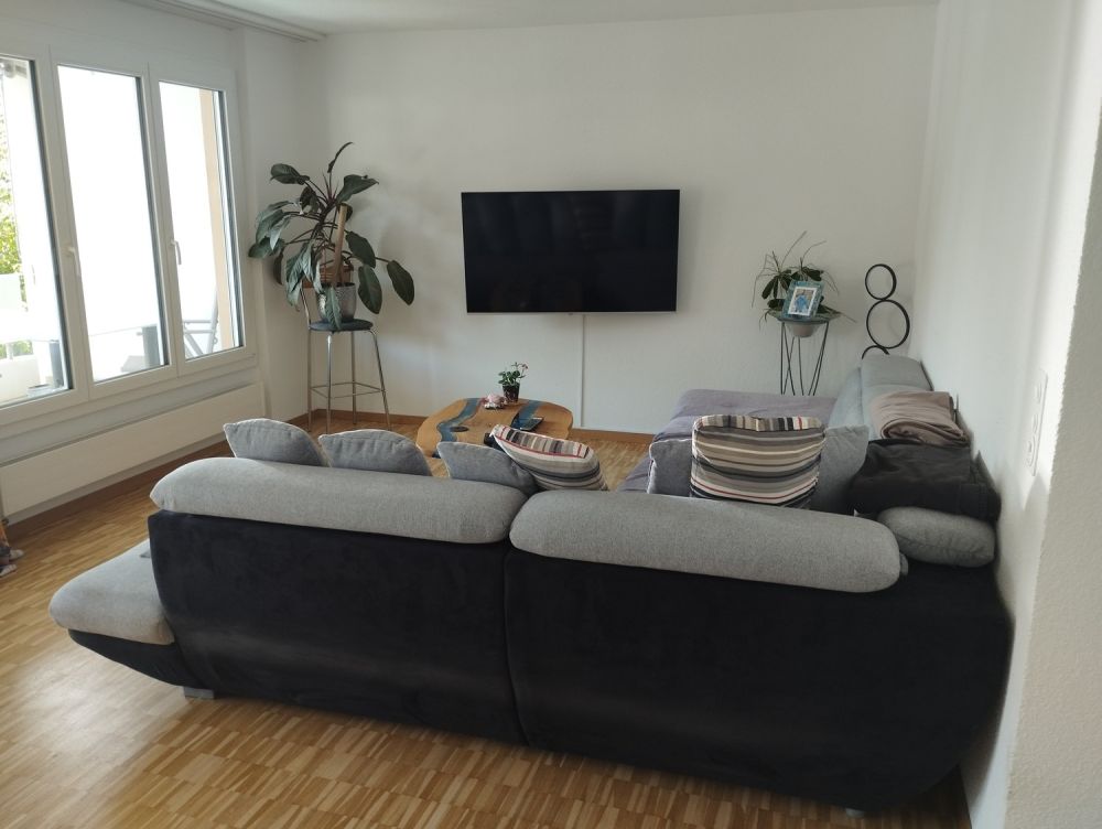 3 1/2 Zimmer Wohnung zu vermieten - Wohnzimmer