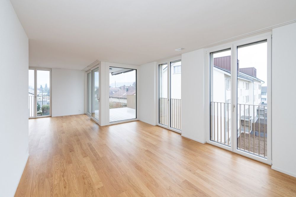 Herrlich ruhige Lage und Sicht ins Grüne - Wohnzimmer